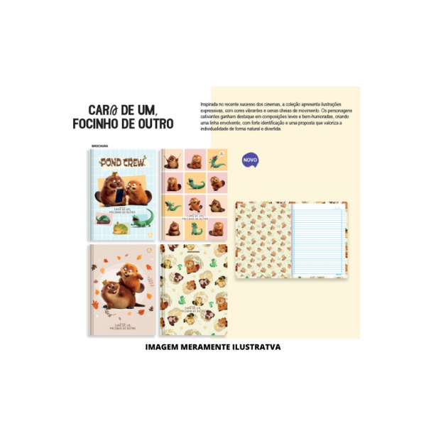 CADERNO - ANIMATIVA - BROC 1/1 CD 80F HOPPERS